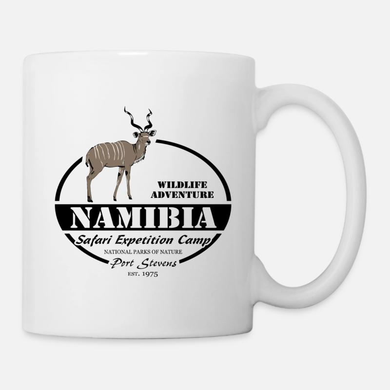 Namibie - Antilope - Mug blanc - blanc