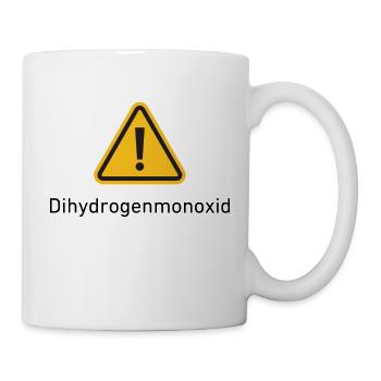 Monoxyde de dihydrogène - Mug blanc - blanc - Droite