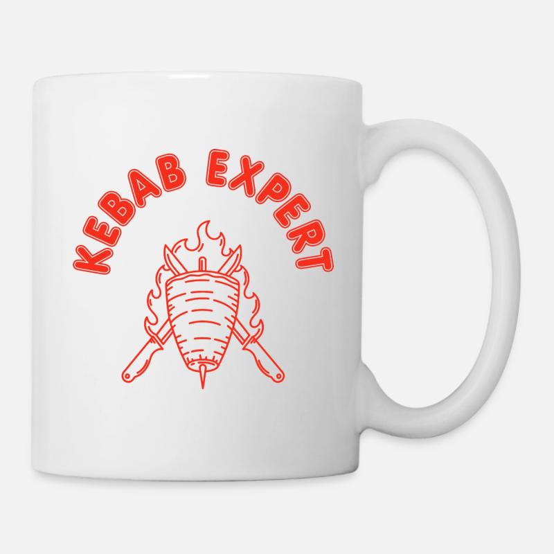 Kebab Expert Kebab Grill - Tasse - Weiß