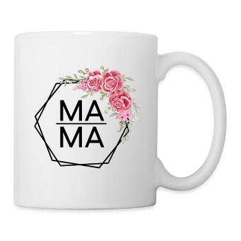 Mama Rosen Design - Tasse - Weiß - Rechts