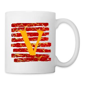 Bande E 232 V - Mug blanc - blanc - Droite