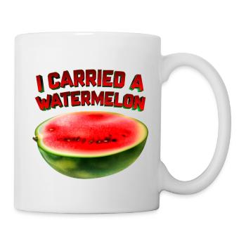 I Carried A Watermelon - Mug - white - Right