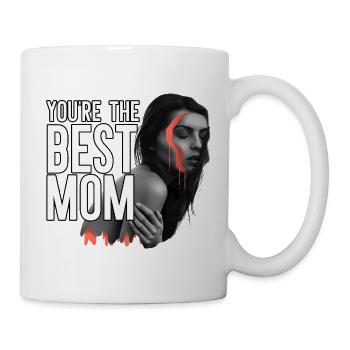 You're the best mom - Mother Day - Tasse - Weiß - Rechts