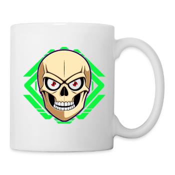 Skull - Mug - white - Right