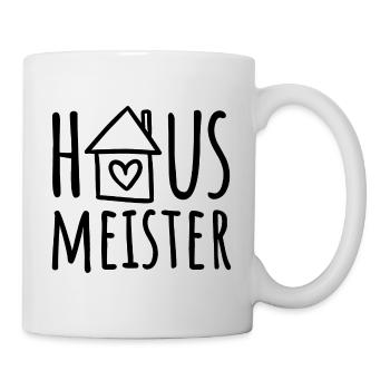Hausmeister - Tasse - Weiß - Rechts