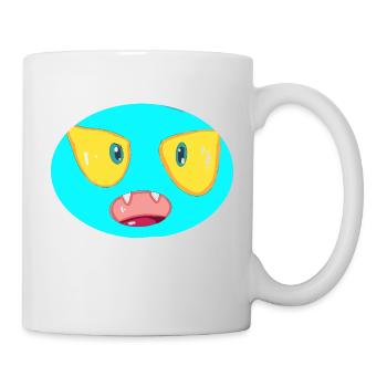 Monster - Tasse - Weiß - Rechts