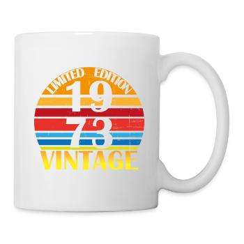 vintage 1973 - Mug blanc - blanc - Droite