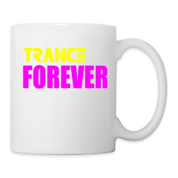 Trance für immer - Tasse - Weiß - Rechts