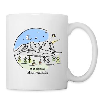 Marmolada Marmolada Dolomites Hiking Via Ferrata - Mug - white - Right