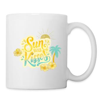 Sunshine Kisses - Tasse - Weiß - Rechts