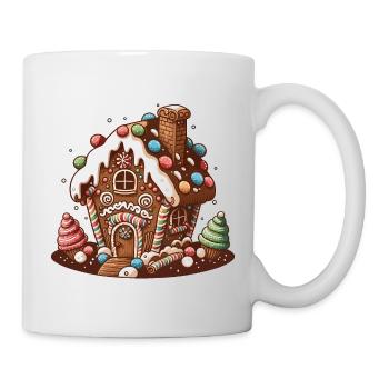 Sweet Gingerbread Abode - Mug - white - Right