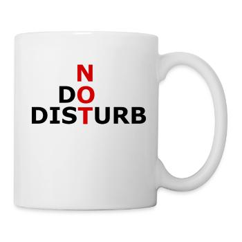 Message: Do Not Disturb - Mug - white - Right