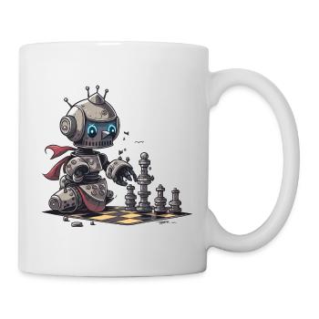 Mechanischer Verstand - Tasse - Weiß - Rechts