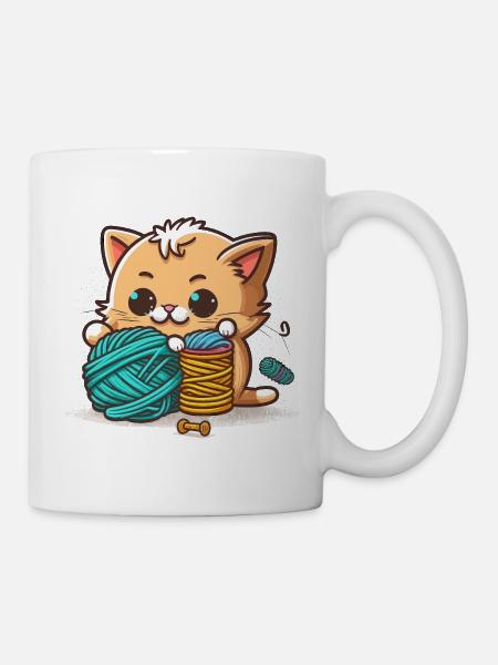Fuzzy Fun - Mug - white