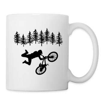 VTT - Mug blanc - blanc - Droite