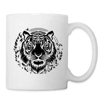 tigre - Mug blanc - blanc - Droite