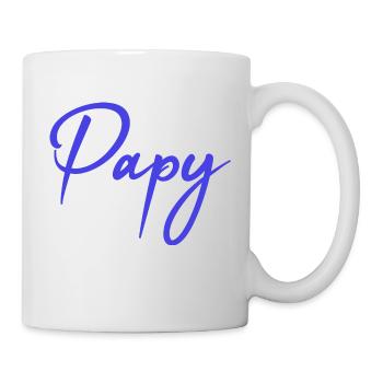 OPA. VATERTAG. ALLES GUTE ZUM GEBURTSTAG OPA. ICH LIEBE DICH. - Tasse - Weiß - Rechts