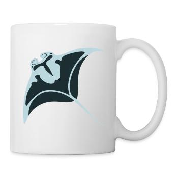 Meerestiere - Tasse - Weiß - Rechts