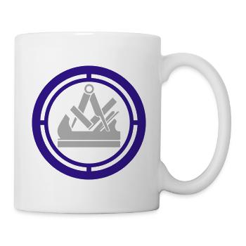 Logo Schreiner Zunft Armoiries | Couleurs changeantes - Mug blanc - blanc - Droite
