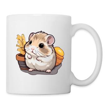 Cute Russian Dwarf Hamster | Cute Hamster - Mug - white - Right
