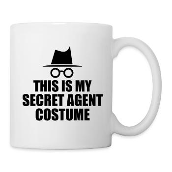 This Is My Secret Agent Costume - Mug - white - Right