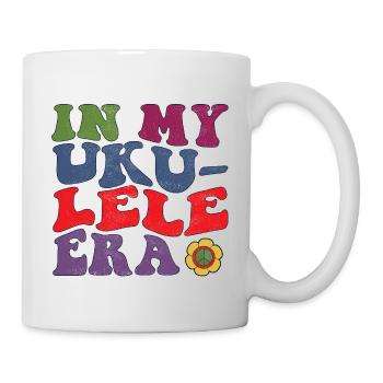 In my Ukulele Era - Mug - white - Right