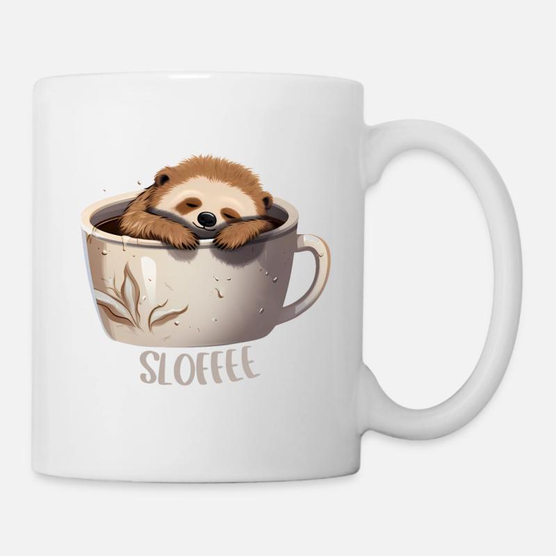 sloffee - Tasse - Weiß