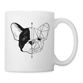 MINIMALIST BULLDOG - Mug - white - Right