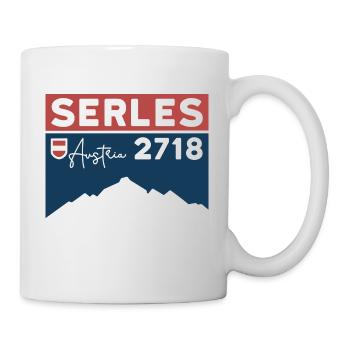 Serles Hike Innsbruck High Altar of Tyrol - Mug - white - Right