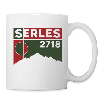 Serles Höhe Gipfel Wanderung Bergtour Stubaital - Tasse - Weiß - Rechts
