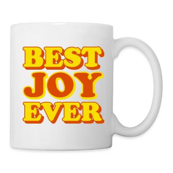 Freude Vorname Lustiges Geschenk - Tasse - Weiß - Rechts
