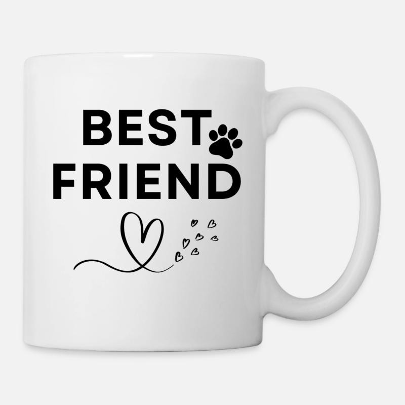 Best friend - Tasse - Weiß