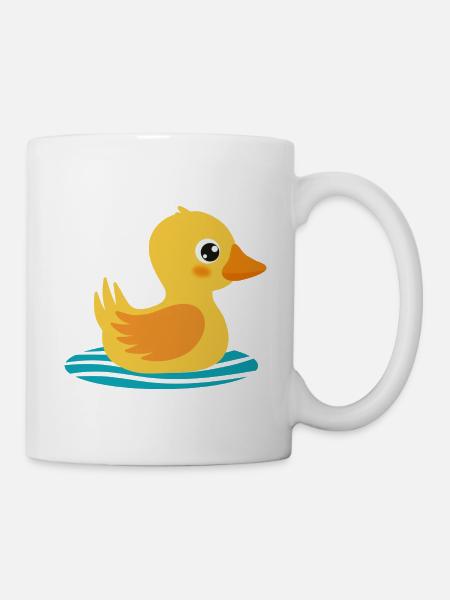 Rubber duck - Mug - white