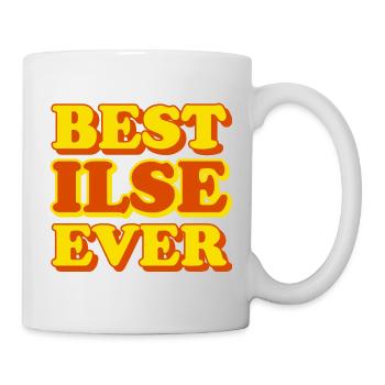 Ilse Vorname lustiges Geschenk - Tasse - Weiß - Rechts