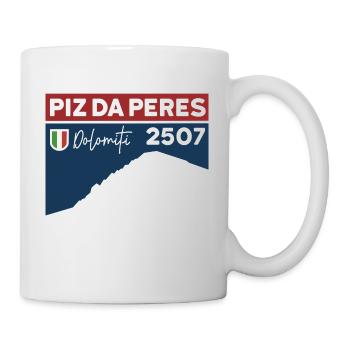 Piz da Peres Finisher Randonnée Dolomites - Mug blanc - blanc - Droite