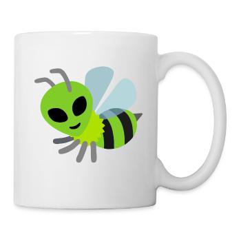 Alien bee - Abeille alien - Mug blanc - blanc - Droite