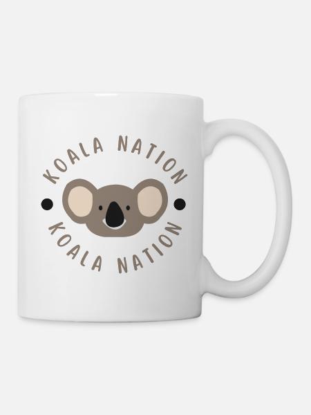 Koala Nation - Tasse - Weiß