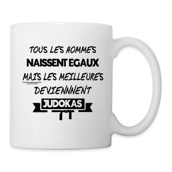 Humour - Judo - Mug blanc - blanc - Droite