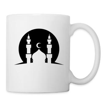 Ramadan Mubarak muslim islam Fasten moslem Allah - Tasse - Weiß - Rechts