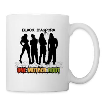Celebrate the black diaspora - Mug - white - Right