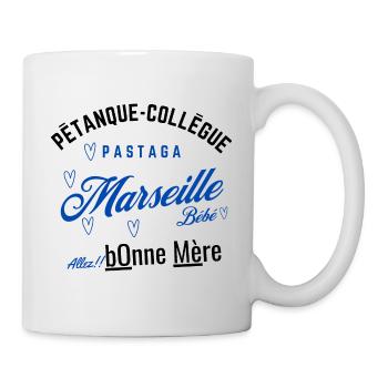 Marseille Fun - Mug blanc - blanc - Droite