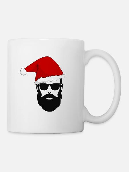Noël pour les mecs cool - Mug blanc - blanc