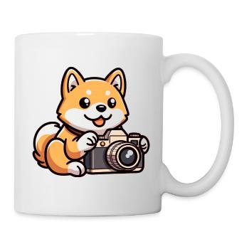 Dog Photography Photo Pup Baby Outfit - Mug - white - Right