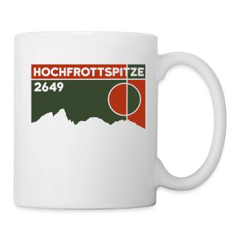 Hochfrottspitze Überschreitung Besteigung Wandern - Tasse - Weiß - Rechts