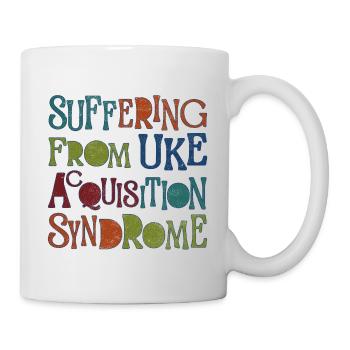 Suffering from Uke Acquisition Syndrome - Mug - white - Right