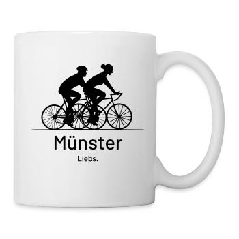 Münster. Liebs. - Tasse - Weiß - Rechts