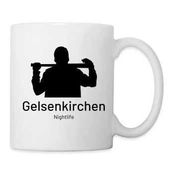 Gelsenkirchen Nightlife - Tasse - Weiß - Rechts
