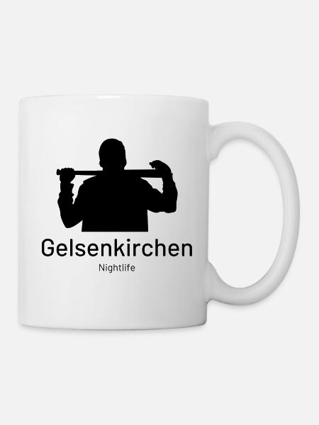 Gelsenkirchen Nightlife - Tasse - Weiß