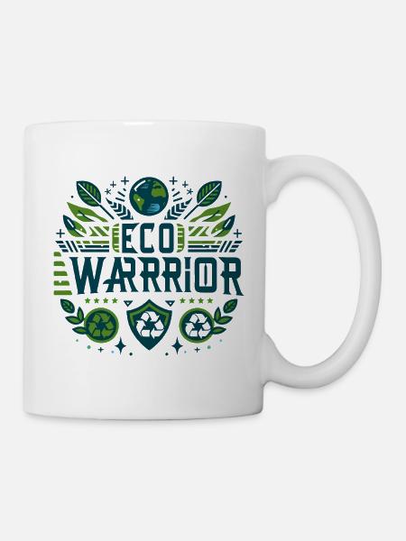 Öko-Held: Für den Planeten - Tasse - Weiß