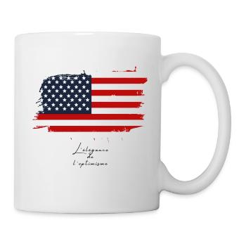 États Unis - Mug blanc - blanc - Droite
